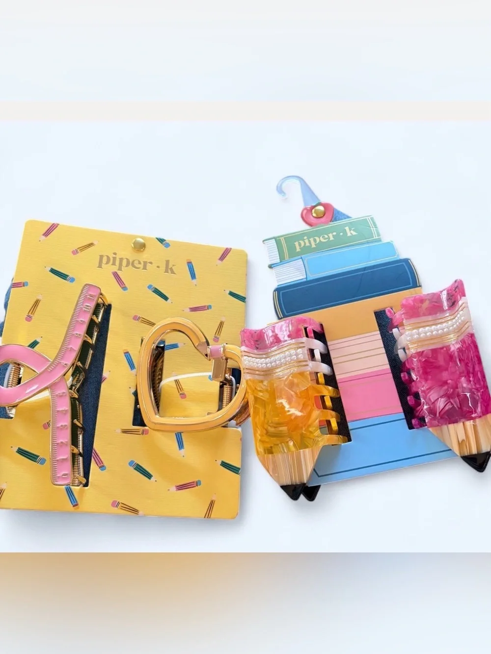 Piper K Bundle of Pencil Shaped Hair Claws